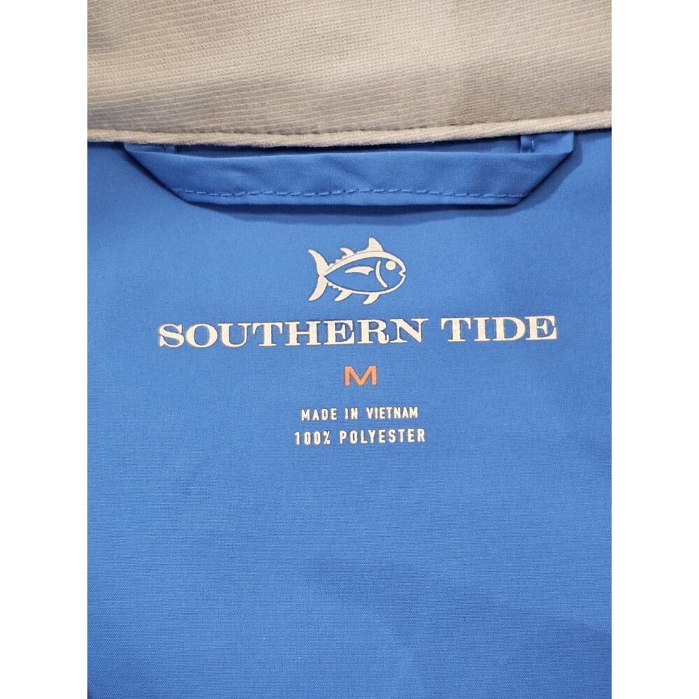 Southern Tide Mens M T3‎ Cabana Admiral 1/4 Zip Jacket Pullover Windbreaker NEW - Picture 7 of 9